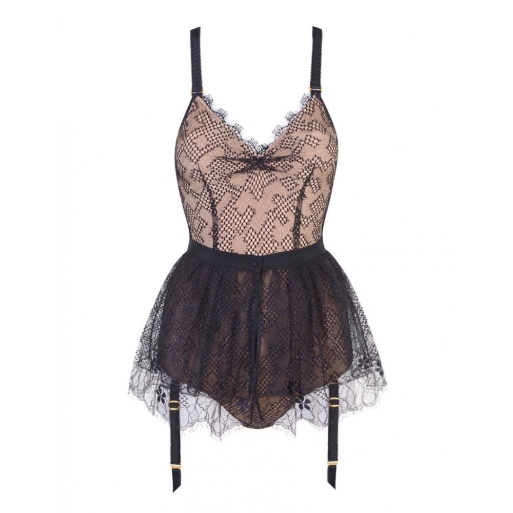 Agent Provocateur Black Lace Bodysuit - Picture 6 of 15